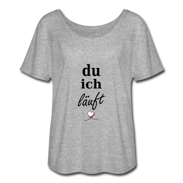 Einzug T-Shirt - du ich läuft <3