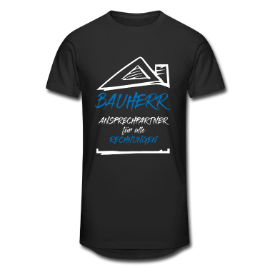 Einzug T-Shirt - Hausbau Bauherr Ansprechpartner Rechnungen Spruch