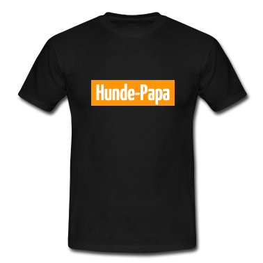 Einzug T-Shirt - Hunde Papa T-Shirt