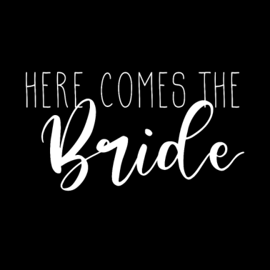 Motiv Here comes the bride