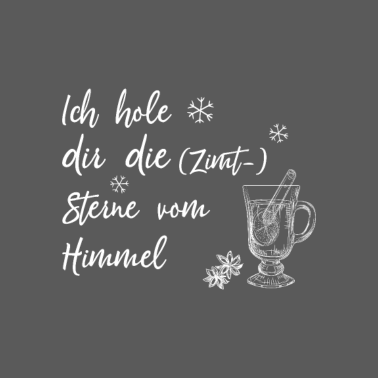 Motiv Ich hole dir die (Zimt-) Sterne vom Himmel