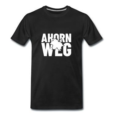Einzug T-Shirt - Ahornweg Straßenname Geschenk Straßennamen
