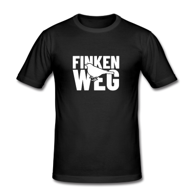 Einzug T-Shirt - Finkenweg Straßenname Geschenk Straßennamen
