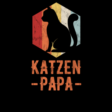 Motiv Katzenpapa Katzenbesitzer Geschenk Katzenzüchter
