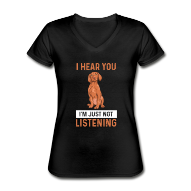 Einzug T-Shirt - Hundefreund Spruch für einen Vizsla Besitzer