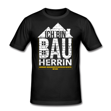 Einzug T-Shirt - Bauherrin Spruch wichtige Dinge Angelegenheiten