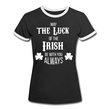 Einzug T-Shirt - Luck of the Irish - Geschenk