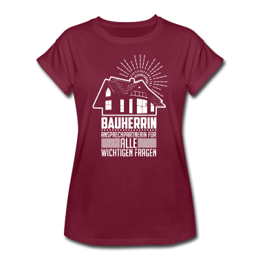 Einzug T-Shirt - Bauherrin Hausbau renovieren