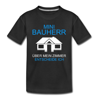 Einzug T-Shirt - Kleiner Bauherr Geschenk Richtfest Hausbau Bau