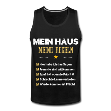 Einzug Tank Top - Geschenk zum Einzug Hausregeln