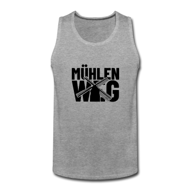 Einzug Tank Top - Mühlenweg Geschenk Richtfest Einzug Nachbarn