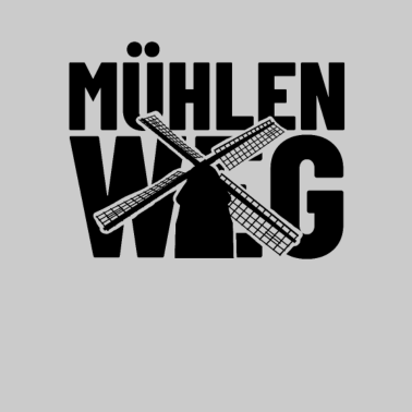 Motiv Mühlenweg Geschenk Richtfest Einzug Nachbarn