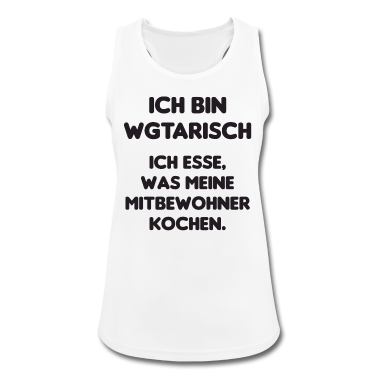 Einzug Tank Top - WG Vegetarisch Mitbewohner Geschenkidee Kochen
