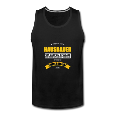 Einzug Tank Top - Geschenkidee Hausbauer
