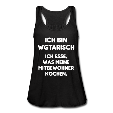 Einzug Tank Top - WG Vegetarisch Mitbewohner Geschenkidee Kochen
