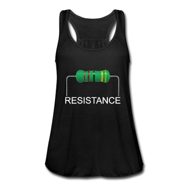 Einzug Tank Top - Widerstand, 33 Ohm, Resistance, Elektrotechnik