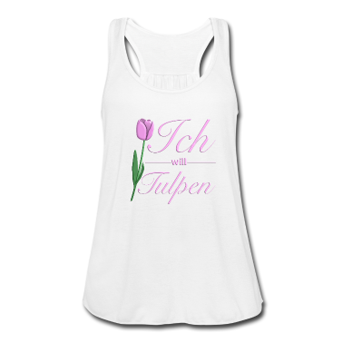 Einzug Tank Top - Ich will Tulpen I Frühjahr Ostern Blume Schön
