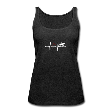Einzug Tank Top - Heartbeat Horse Reiten Pferde Shirt