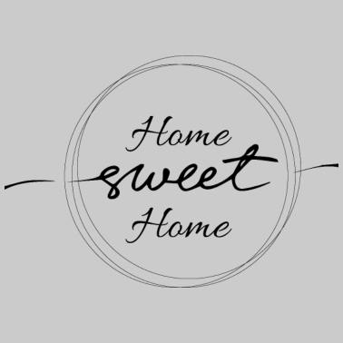 Motiv Home Sweet Home Zuhause Haushalt