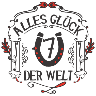 Motiv GLÜCKSBRINGER - Alles Glück der Welt | Rot-Schwarz