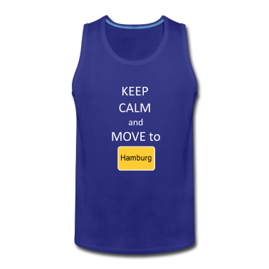 Einzug Tank Top - Keep calm and move to Hamburg