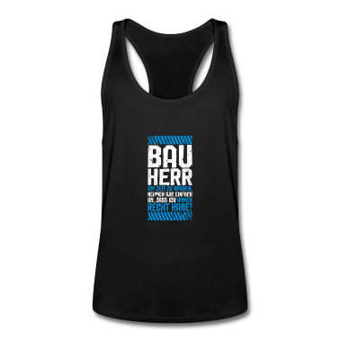 Einzug Tank Top - Bauherr Hausbau Eigenheim Baustelle Spruch Lustig