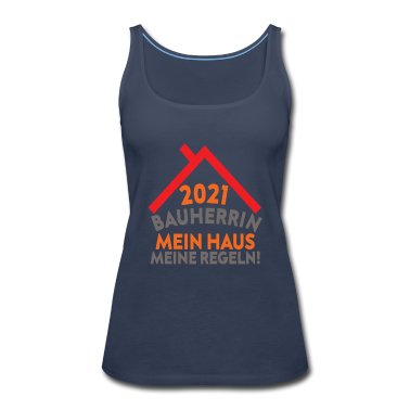 Einzug Tank Top - Geschenk für Bauherrin 2021 zum Richtfest