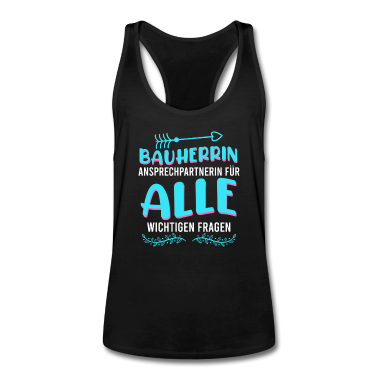 Einzug Tank Top - Bauherrin Asprechpartnerin für wichtige Fragen