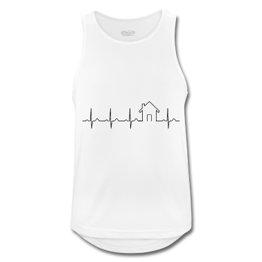 Einzug Tank Top - Hausbau Herzschlag Eigenheim Baustelle Bauherr