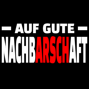 Motiv Auf gute Nachbarschaft