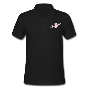 Einzug Poloshirt - Kirschblüte - Sakura