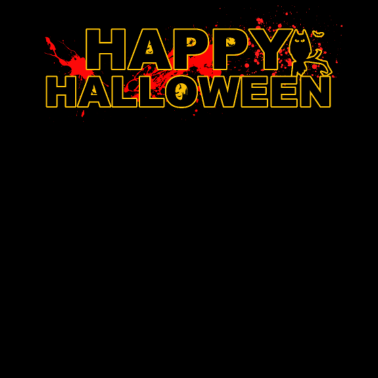 Motiv Happy Halloween - Blut Spritzer