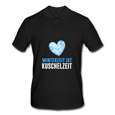 Einzug Poloshirt - Winterzeit ist Kuschelzeit