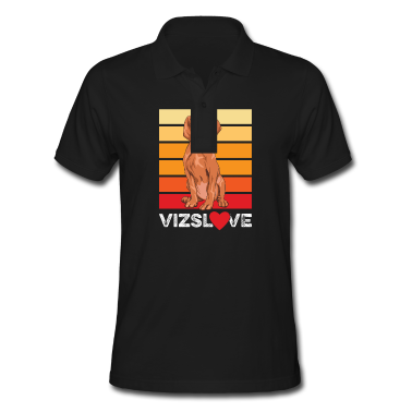 Einzug Poloshirt - Magyar Vizsla Spruch für einen Vizsla Liebhaber