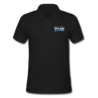 Einzug Poloshirt - Lass es schneien, lass es schneien