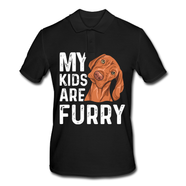 Einzug Poloshirt - Vizsla Design für einen Vizsla Besitzer