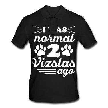 Einzug Poloshirt - Magyar Vizsla Spruch für einen Magyar Vizsla