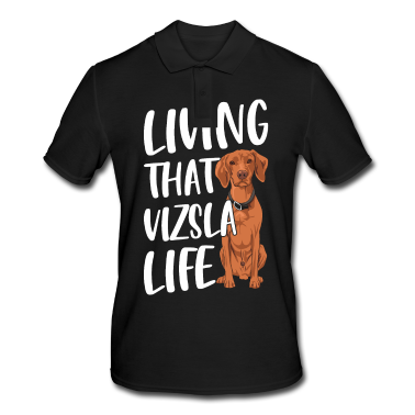 Einzug Poloshirt - Magyar Vizsla Design für einen Vizsla Liebhaber