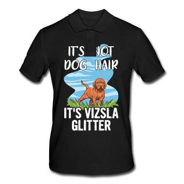Einzug Poloshirt - Vizsla Hund Design für einen Magyar Vizsla Züchter