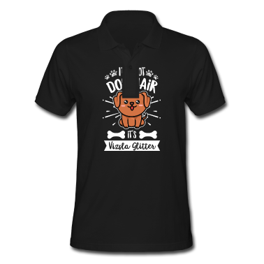 Einzug Poloshirt - Hundefreund Spruch für einen Magyar Vizsla Fan