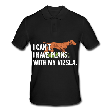 Einzug Poloshirt - Magyar Vizsla Spruch für einen Vizsla Fan