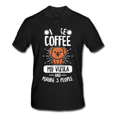 Einzug Poloshirt - Vizsla Hund Spruch für einen Vizsla Liebhaber