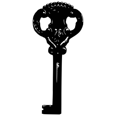 Motiv Antik Vintage Retro Schlüssel Vektor Design