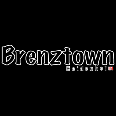 Motiv Brenztown Heidenheim outline weiß