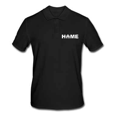 Einzug Poloshirt - HOME HOUSE | Haus Icon Willkommen Zuhause