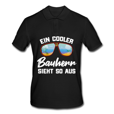 Einzug Poloshirt - Cooler Bauherr