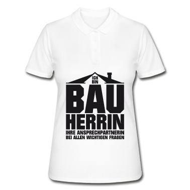 Einzug Poloshirt - Bauherrin wichtige Ansprechpartnerin