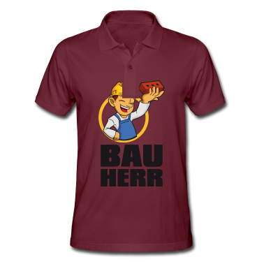 Einzug Poloshirt - Bauherr Hausbauer Hausbau