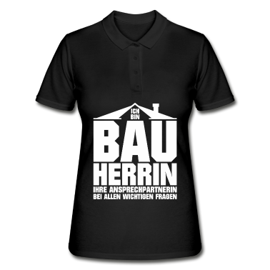 Einzug Poloshirt - Bauherrin wichtige Ansprechpartnerin