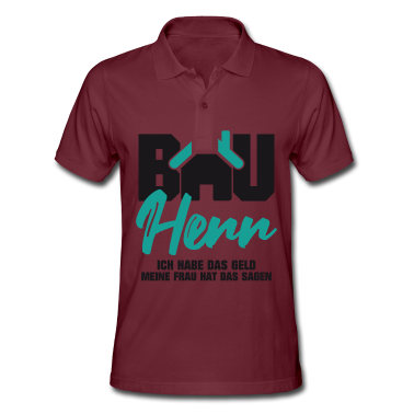 Einzug Poloshirt - Bauherr habe das Geld Frau hat das sagen